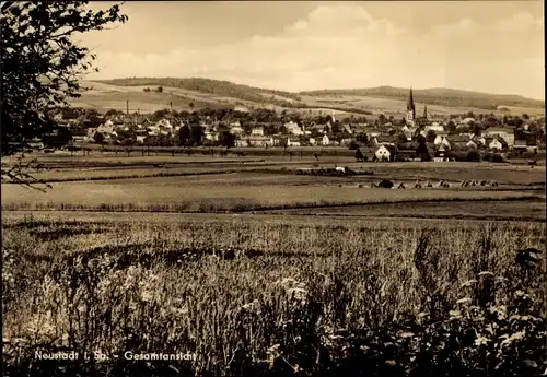 Ak Neustadt in Sachsen, Gesamtansicht