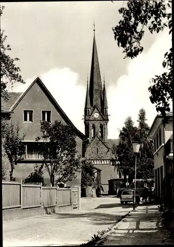 Ak Neustadt in Sachsen, Evangelische Kirche