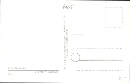 Ak Jonsdorf in Sachsen, Blick auf den Ort