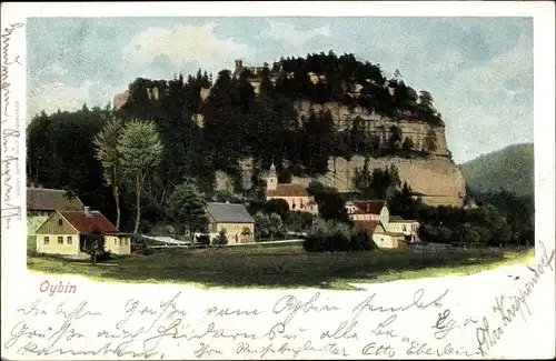 Ak Oybin in Sachsen, Berg Oybin, Kirche