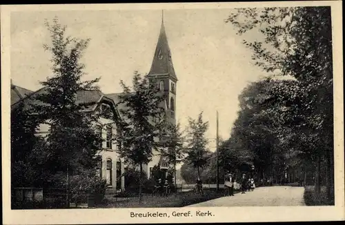 Ak Breukelen Stichtse Vecht Utrecht Niederlande, Geref. Kerk