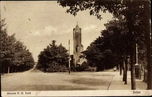 Ak Zeist Utrecht Niederlande, Nieuwe N. H. Kerk