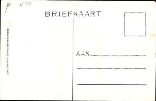 Ak Rijsenburg Utrecht Niederlande, Diederichslaan naar 't Bosch