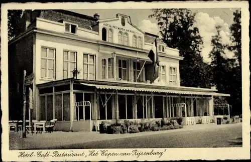 Ak Driebergen Rijsenburg Utrecht Niederlande, Hotel Cafe Restaurant Het Wapen van Rijsenburg