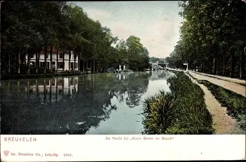 Ak Breukelen Stichtse Vecht Utrecht Niederlande, De Vecht bij Klein Boom en Bosch