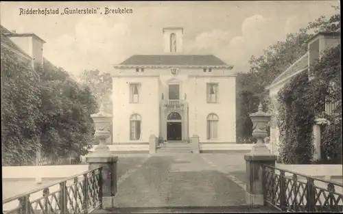 Ak Breukelen Stichtse Vecht Utrecht Niederlande, Ridderhofstad Gunterstein