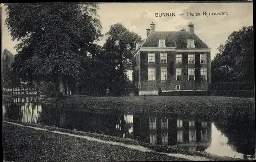 Ak Bunnik Utrecht Niederlande, Huize Rijnauwen