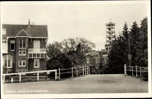 Ak Bilthoven De Bilt Utrecht Niederlande, Brug Kloosterpark