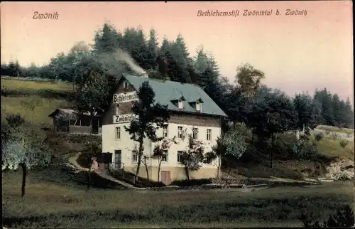 Ak Zwönitz im Erzgebirge Sachsen, Bethlehemstift Zwönitztal