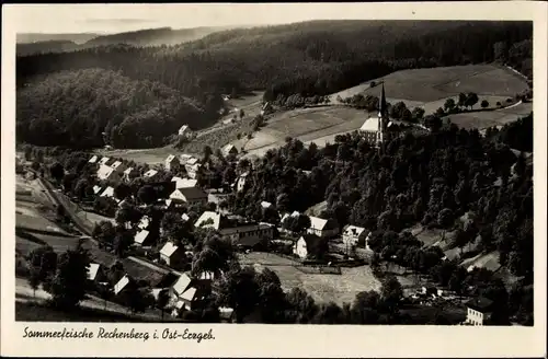 Ak Rechenberg Bienenmühle Erzgebirge, Teilansicht