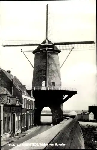 Ak Wijk bij Duurstede Utrecht, Molen van Ruysdael