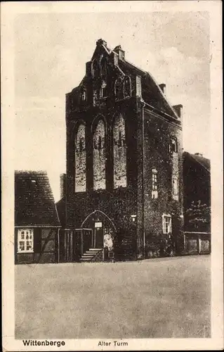 Ak Wittenberge in der Prignitz, Alter Turm