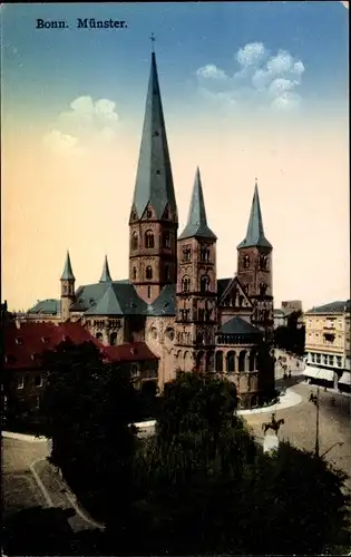Ak Bonn am Rhein, Münster