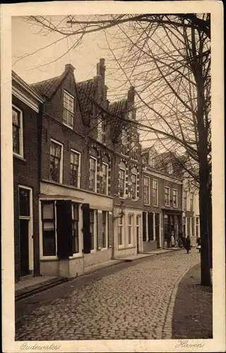 Ak Oudewater Utrecht Niederlande, Haven