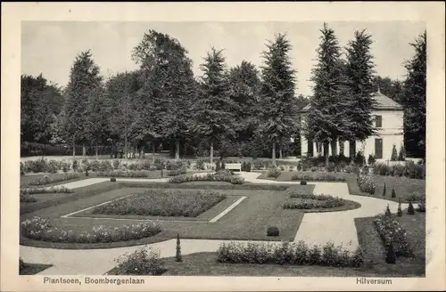 Ak Hilversum Nordholland Niederlande, Plantsoen, Boombergenlaan