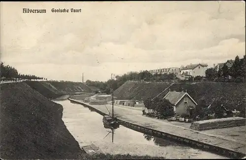 Ak Hilversum Nordholland Niederlande, Gooische Vaart