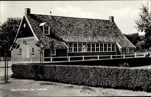 Ak Sibculo Hardenberg Overijssel Niederlande, Herv. Ver. Gebouw