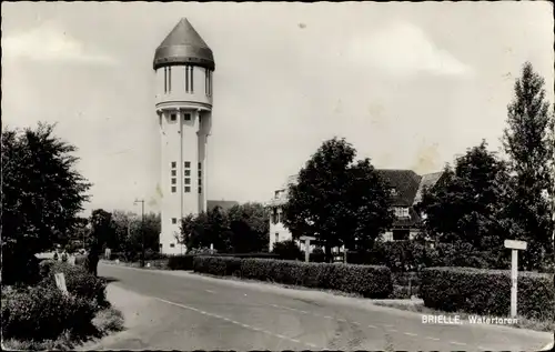 Ak Brielle Südholland, Watertoren