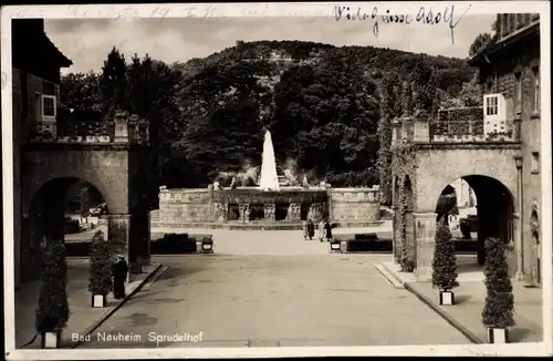 Ak Bad Nauheim in Hessen, Sprudelhof