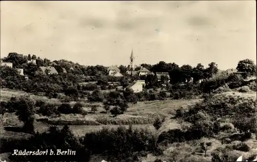 Ak Rüdersdorf bei Berlin, Gesamtansicht