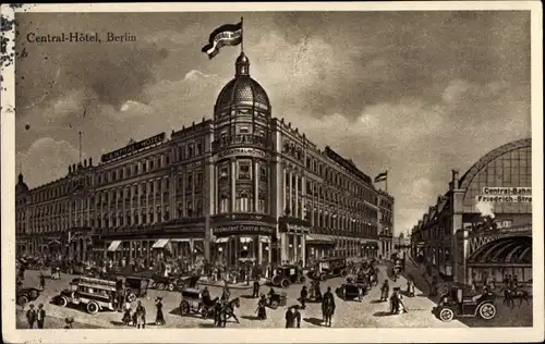Ak Berlin Mitte, Zentral-Hotel