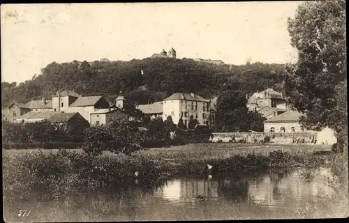 Ak Montmédy Lothringen Meuse, Ortsansicht