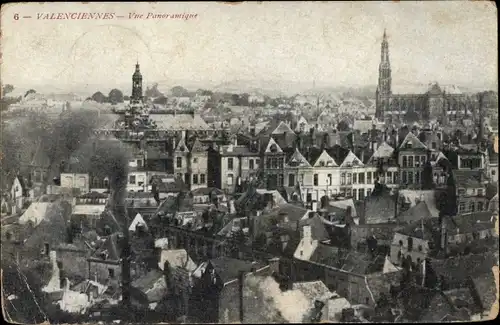Ak Valenciennes Nord, Vue Panoramique