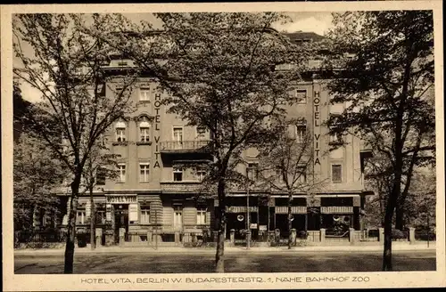 Ak Berlin, Hotel Vita, Budapester Straße 1