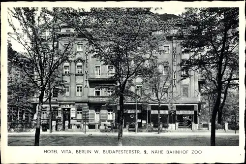 Ak Berlin, Hotel Vita, Budapester Straße 1