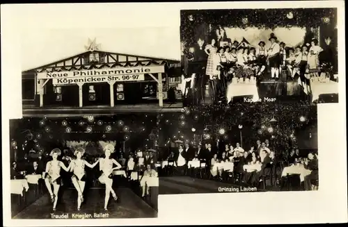 Ak Berlin Mitte, Weisses Rössl, Köpenicker Straße 96/97, Traudel Kriegler Ballett, Kapelle Moar