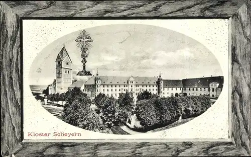 Präge Passepartout Ak Scheyern in Oberbayern, Kloster