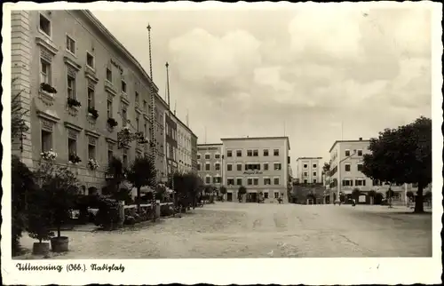 Ak Tittmoning in Oberbayern, Stadtplatz