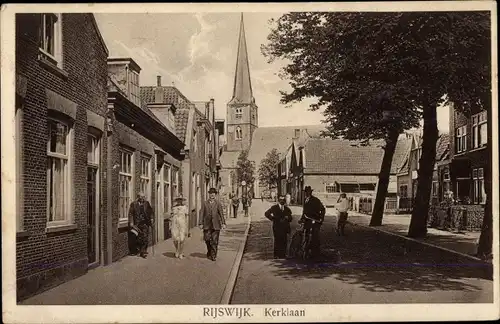 Ak Rijswijk Südholland Niederlande, Kerklaan