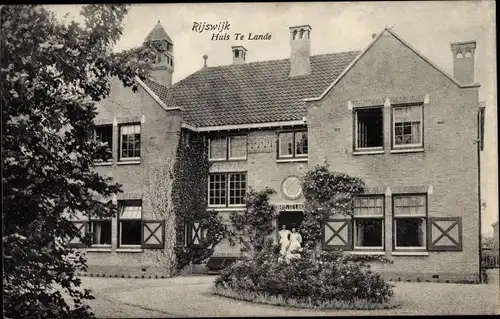 Ak Rijswijk Südholland Niederlande, Huis Te Lande