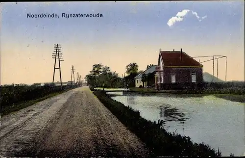 Ak Rijnsaterwoude Südholland, Noordeinde