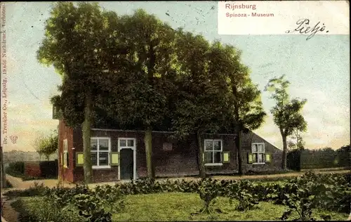 Ak Rijnsburg Südholland, Spinoza Museum