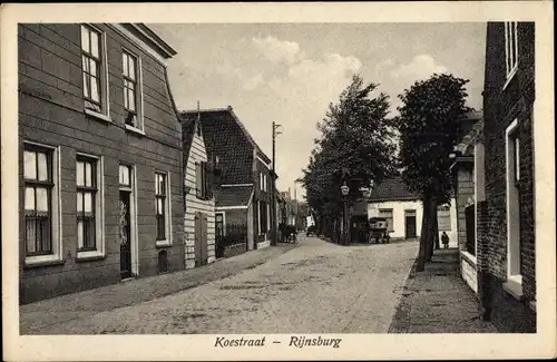 Ak Rijnsburg Südholland, Koestraat