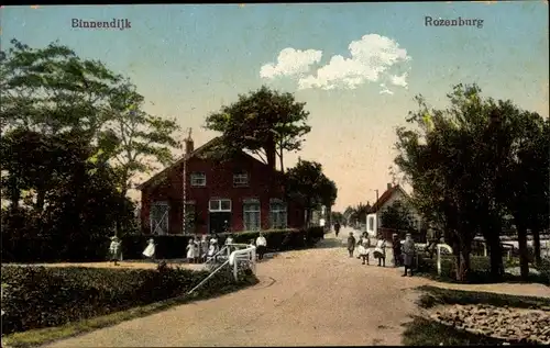 Ak Rozenburg Südholland, Binnendijk