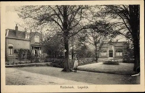 Ak Ridderkerk Südholland Niederlande, Lagedijk