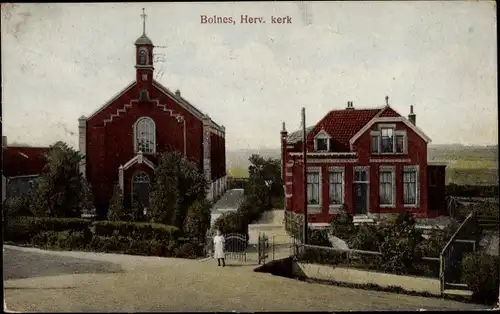 Ak Bolnes Südholland, Herv. Kerk