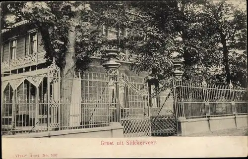 Ak Slikkerveer Ridderkerk Südholland Niederlande, Villa