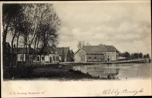 Ak Rijsoord Ridderkerk Südholland Niederlande, Hotel Warendorp