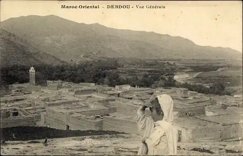 Ak Debdou Marokko, Vue Generale