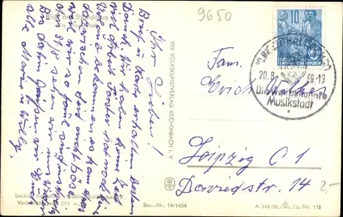 Ak Steindöbra Sachsenberg Georgenthal Klingenthal im Vogtland, Panorama