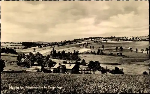 Ak Müglitz Altenberg im Erzgebirge, Panorama