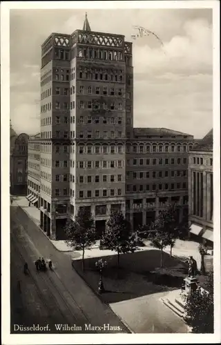Ak Düsseldorf am Rhein, Wilhelm Marx-Haus