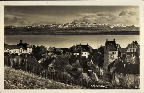 Ak Meersburg am Bodensee, Panorama