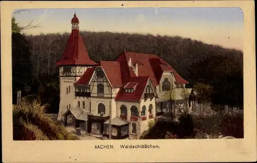 Ak Aachen in Nordrhein Westfalen, Waldschlösschen