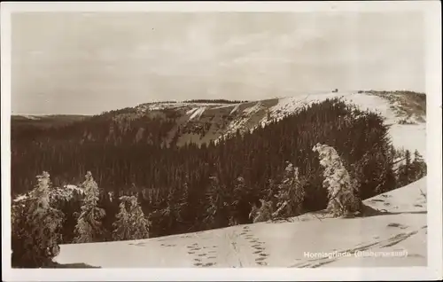 Ak Seebach in Baden Schwarzwald, Hornisgrinde, Bieberkessel, Panorama, Kurhaus Hundseck, Winter