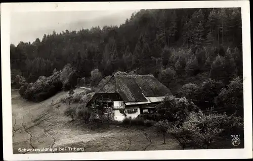 Ak Triberg im Schwarzwald, Schwarzwaldhaus